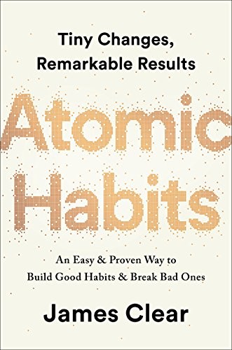 Cover of "Atomic Habits" by James Clear