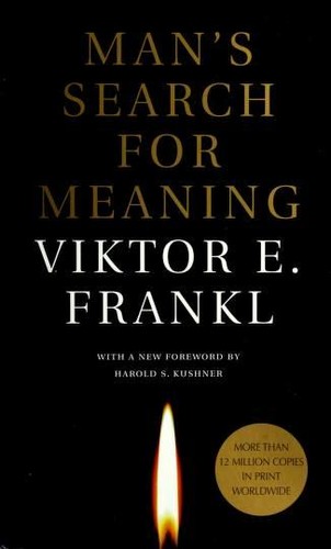 Cover of "Man's Search for Meaning" by Viktor Frankl